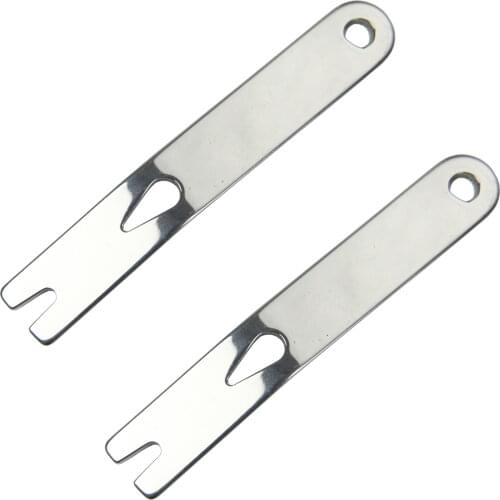 Pack of 2 Outdoor Crowbars Multi-function Pocket EDC Mini Survival Tools Keychain EDC Tool Survival Opener