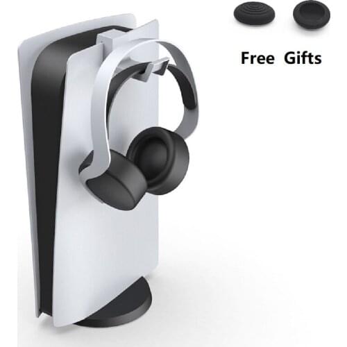 Headphone Wall Mount Holder Bracket Hanger Storage Stand for PS5 Host Headset Support Hook Console Gamepad Game Accessories