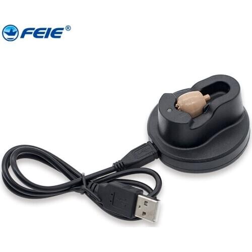 S-102 Rechargeable Hearing Aids Digital Invisible CIC Hearing Aid Sound Amplifier Ear Aid for The Elderly Care Deaf Hear Device