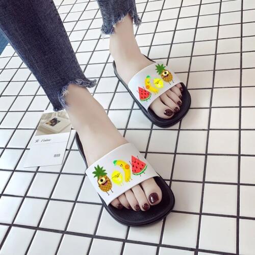 Cartoon Fruit women watermelon slippers Home Slippers Summer Sandals Slides Women Shoes Flip Flops Sandalias Mujer