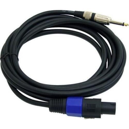 Brand New KL 15ft. 14 Gauge Professional Speaker Cable Speakon to 1/4'' - 5074