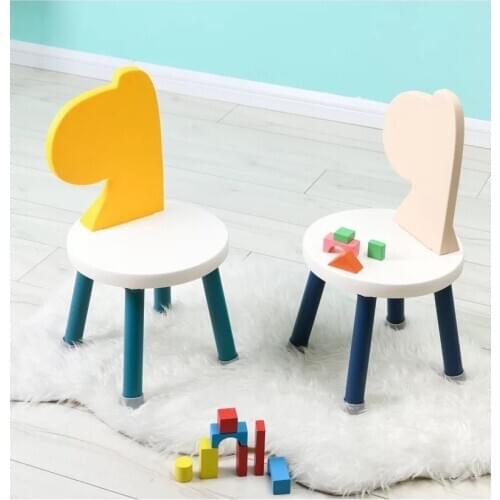 Children Stool Chaise Enfant Portable Small Kids Chair Bench Kindergarten Early Education Cartoon Nordic Lovely Taburete Madera