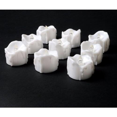 Pack of 12 Remote or not Remote New Year Candles,Battery Powered Led Tea Lights,Tealights Fake Led Candle Light Easter Candle