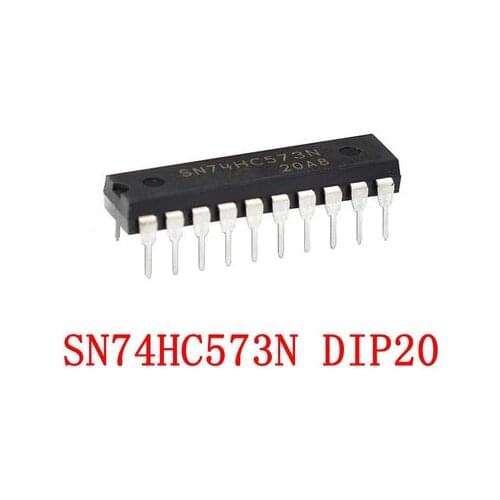 10PCS SN74HC573AN DIP20 HD74HC573P DIP 74HC573AN 74HC573 SN74HC573N DIP-20 and original IC