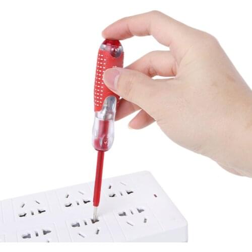 100-500V Voltage Indicator Cross & Slotted Screwdriver Electric Test Pen Durable Insulation Electrician Home Tool Dropshipping