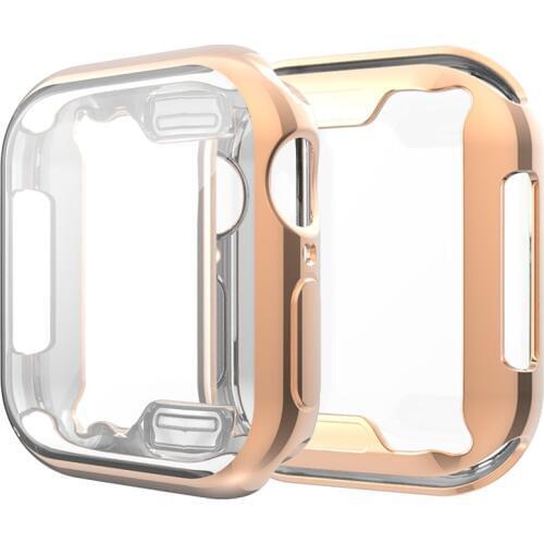360 Slim Watch Cover for Apple Watch Case SE 6 5 4 3 2 1 42MM 38MM Soft Clear TPU Screen Protector for iWatch 4 3 44MM 40MM