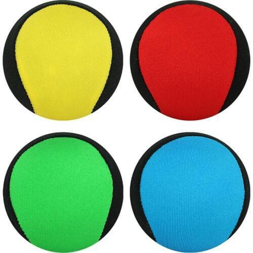 4pcs 50mm Creative Water Bouncy Ball Funny Bounce Ball Beach Balls Playing Water Ball