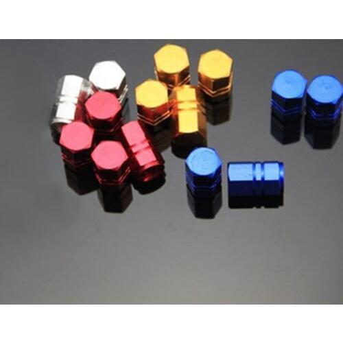 GrandEver 4PCS Car Personalized tire cap Tire Valve Stem caps Automotive valve cap Car Wheel Tires Valves Tyre Stem Air Caps