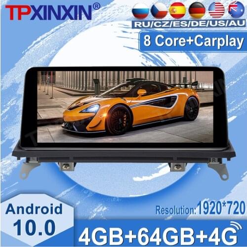 64G For BMW X5 X6 E70 71 2007 -2013 Android 10 Car Radio Tape Recorder Multimedia Player GPS Navigation 10.25 Inch HD Screen