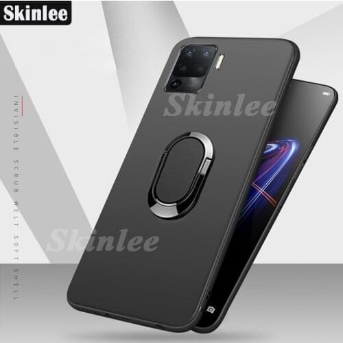 Skinlee Case For OPPO Reno 5 Lite Full Protection Soft Silicone Matte Cover For OPPO Reno5 Lite Shockproof Phone Case
