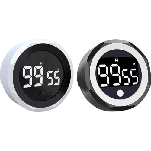 Digitial Timer Countup Manual Magnetic Alarm Clock Stopwatch Time Manegment Memory Function Quickset Kitchen Meeting Cooking