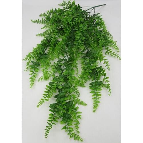 Artificial Vine Plants Hanging Ivy Green Leaves Garland Radish Seaweed Grape Fake Flowers Home Garden Wall Party Decoration