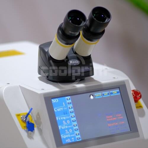 China Manufacturer HD Camera Micro 100J Gold Silver Mini Portable Compact Laser Welding Soldering