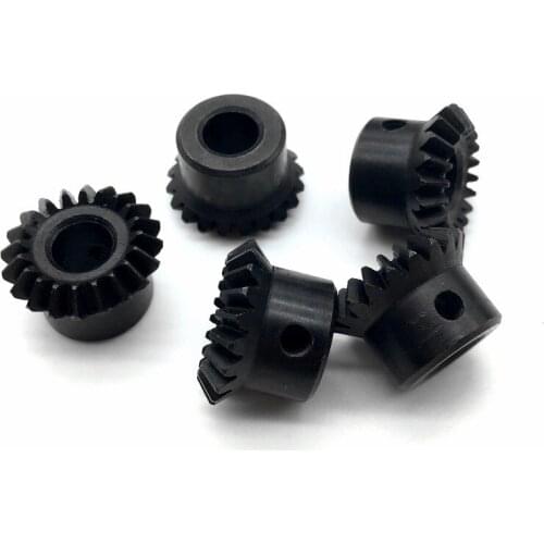 Bevel gear 1M 20T 6mm / 8MM Diameter 90 degree driving medium gear S45C Carbon steel,Tooth surface quenching treatment gear