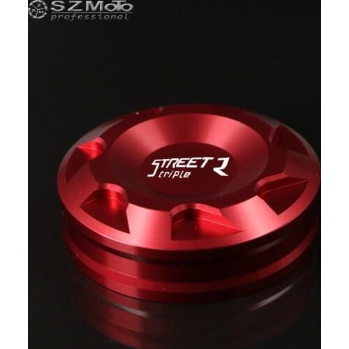 For TRIUMPH 675 STREET TRIPLE R STREETTRIPLE Motorcycle Front Brake Master Cylinder Fluid Reservoir Cover 2009-2014 2013 2012