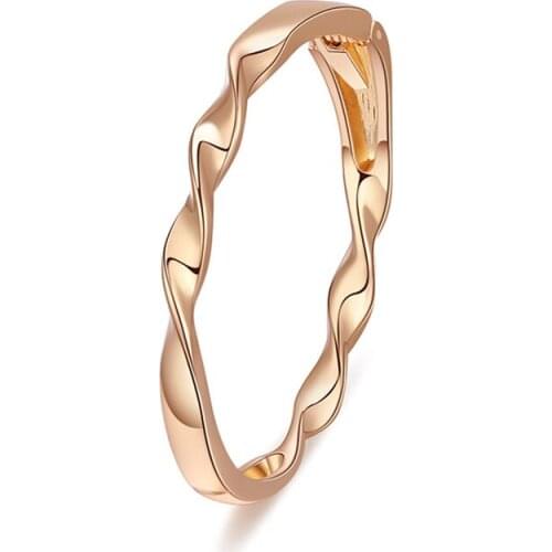 Alloy Jewelry fashion women cuff bangle irregular Warp wave charm bracelet