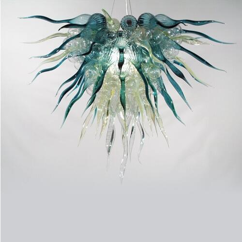 Handmade Blown Murano Glass Chandelier Lightings Chihuly Style Modern Art Deco Hanging LED Lighting Fixtures