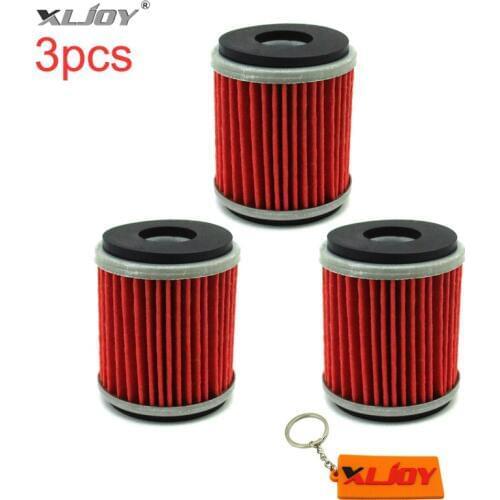 3x Oil Filter For Yamaha YZF R125 125 WR 125R 125X YZ 250 250F 450F 450 WR250F WR450F WR250X WR250R YZ450F YZ250F YZ250 YFZ450
