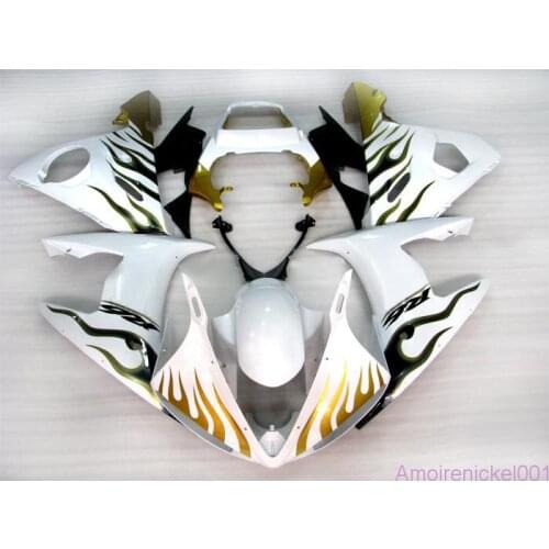 NEW ABS Bodywork Fairing Kit For YAMAHA YZF 600 R6 2005 05 (10) [CK29]