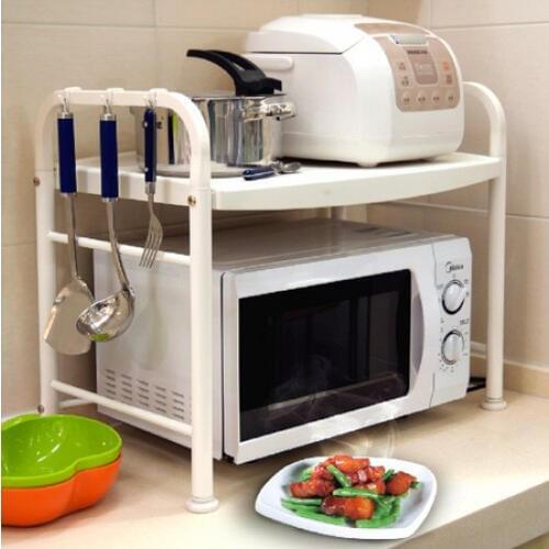 Piano lacquer microwave oven rack shelf monolayer kitchen receive DQ - 1210 - C