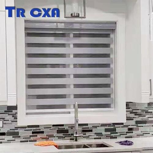 Popular Blackout Waterproof Roller Blind with Dual Shade Fabric