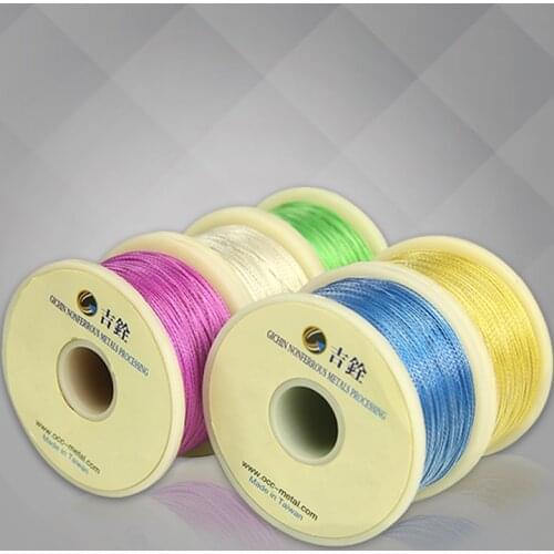 E40 5N OCC Silver-Plated Copper Litz 28AWG Multi-Colored PTFE Insulation Upgrade IEM Jump Wire Bulk Wire