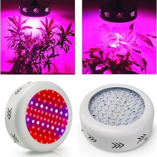 UFO 216W LED Grow Light 72X3W LEDs Full Spectrum Grow Box 410-730nm For Indoor Plants and Flower with Very High Yield