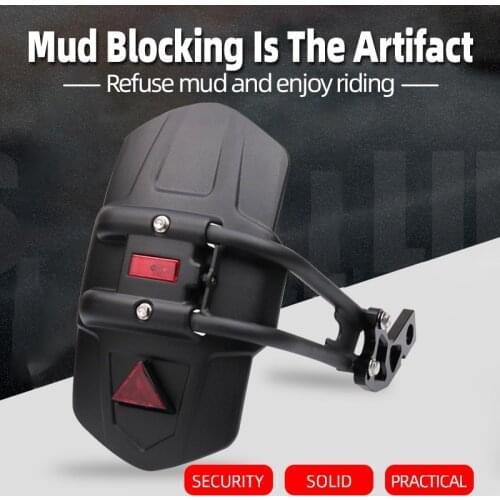 Motorcycle Rear Fender Mudguard License plate Light Holder Support with For Honda XADV750 X ADV 750 X-adv750