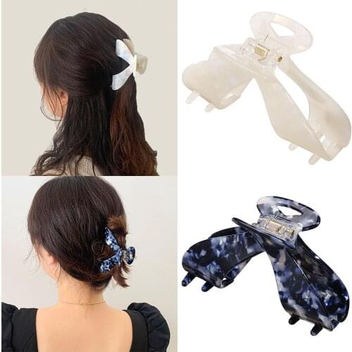 Woman Acetate Leopard Hair Claws Ladies Hairpins Hairpins Hairgrip Headwear Hair Accessories Barrettes Ladies Hair Clips