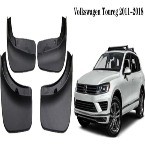 Car Mud Flaps For 2017 Volkswagen Touareg R-Line Edition/05-20 Touareg Mudguards Splash Guards Fender Mudflaps Accessories