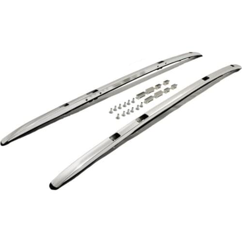 Car Aluminum Alloy Roof Luggage Rack for 2017 2018 2019 Honda CRV 2pcs Roof Carrier Crossbar Body Parts Top Rails Silver