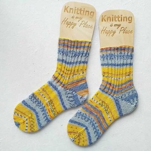 2 pcs wooden laser cut Dandelion Sock Blockers, sock dryer with engraving,Handmade socks blockers, knit socks Knitting gift