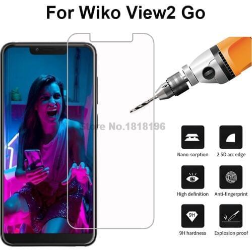 For Wiko View2 Go Tempered Glass 9H 2.5D Premium Protective Glass Screen Protector For Wiko View 2 Go 5.93" Mobile Phone Film