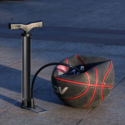 120PSI Multi-functional Motorcycle Bicycle Pump High Pressure Basketball Tire Inflatable Pump for Schrader Presta Valve