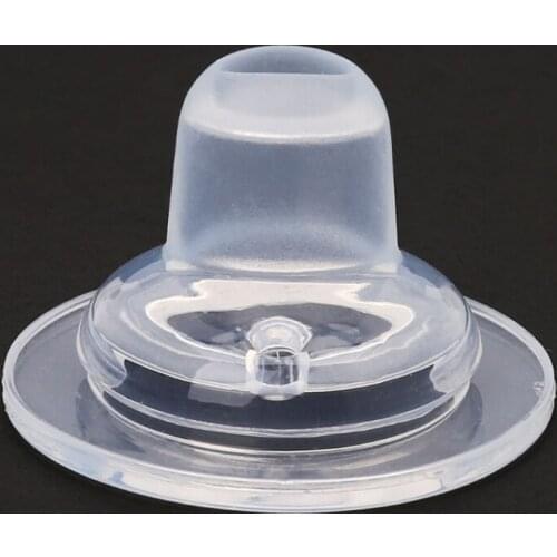 NoEnName-Null New Silicone Duckbill Pacifier Wide Caliber Nipple Safety Baby Feeding Tools