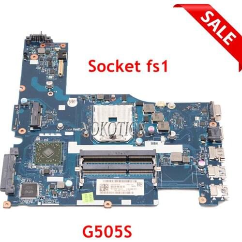 NOKOTION VALGC GD LA-A092P REV 1A for Lenovo ideapad G505S laptop motherboard Socket FS1 DDR3 full test