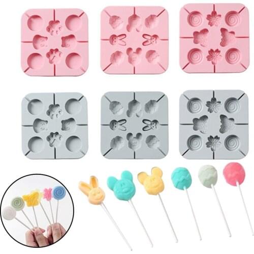 2020 New Silicone Chocolate Mold 8 Shapes Chocolate baking Tools Non-stick Silicone Cake mold Jelly and Candy Mold DIY Kitchen