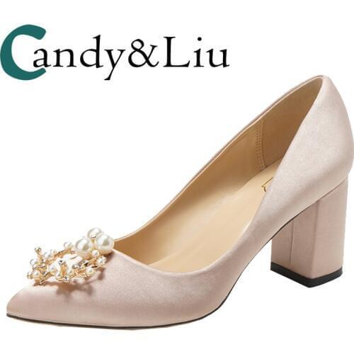 Wedding shoes woman 2018 New pregnant Bride shoes Princess Crystal Wedding High heels High heel single Shoe woman