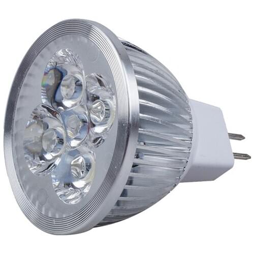 LED MR16 Spotlight 12V 4W (340 Lumen - 50 Watt Equivalent) 3200K Warm 45 Degree Beam angle