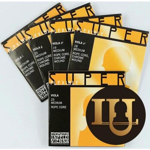 Thomastik-Infeld 23 Super Flexible Viola Complete Set String, 4/4 Size