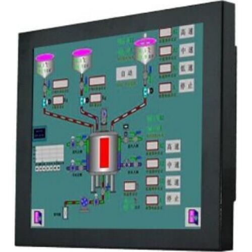 1 Year Warranty 1pc OEM Celeron Dual 1.8G CPU Industrial Capacitive Touch Panel PC KWIPC-19-4, 500G HDD Disk COMx2,USBx4