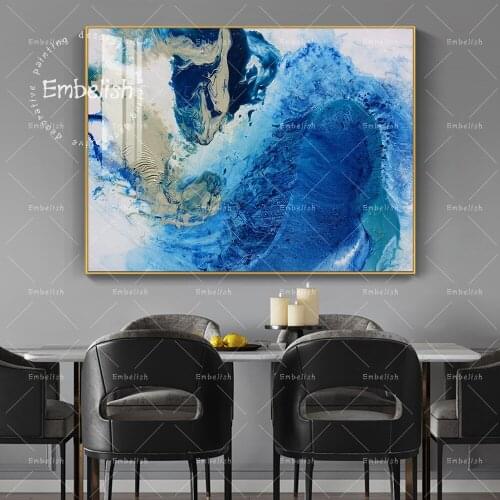1 Pieces Sea Wave Landscape Wall Art Pictures For Living Room Quality HD Canvas Paintings Modern Home Decor Posters Artworks