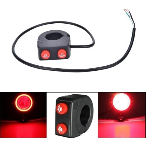 2017 7/8'' 22mm motorcycle Bike Handlebar On Off Button Head Spot Fog LightSwitch