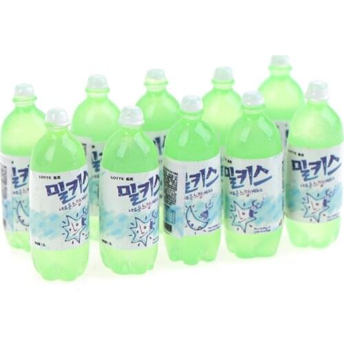 5/10Pcs 1/12 Dollhouse Miniature Mini Simulation Drink Bottle Accessories Decor Furniture Model Toys Children Gifts