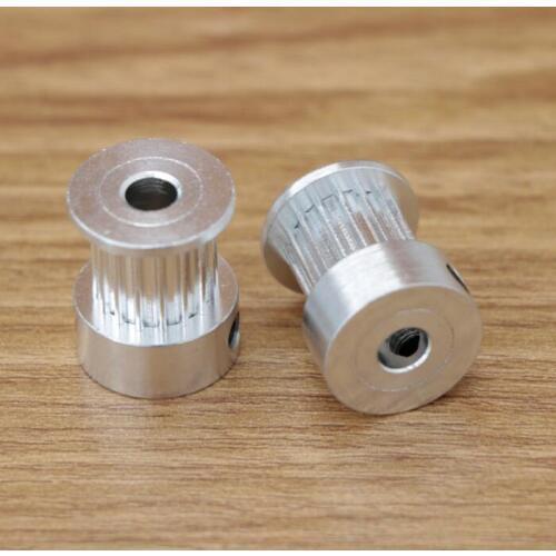 5pcs*3D printer T2.5-16T synchronous belt wheel T2.5 16 tooth timihole 5/6.35 bandwidth 10 precision machining can be customized