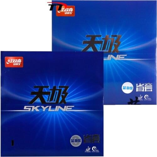 DHS Skyline 2 3 Provincial Blue Sponge DHS TG2 TG3 Blue Sponge Blue TG-2 TG-3 Table Tennis Rubber Original DHS Ping Pong Sponge