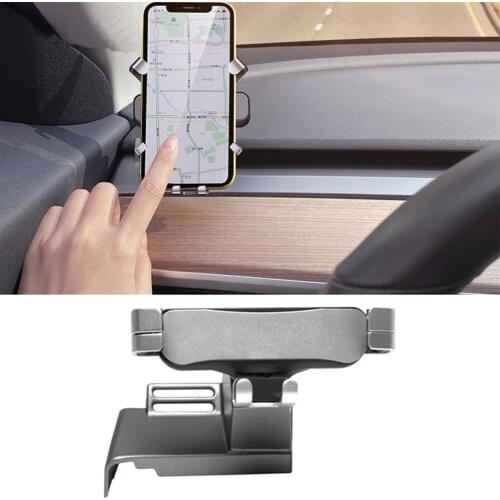 For Tesla Model 3 2018 2019 2020 Car Air Outlet Mount Smartphone Holder Mobile Phone Holder Cradle Stable