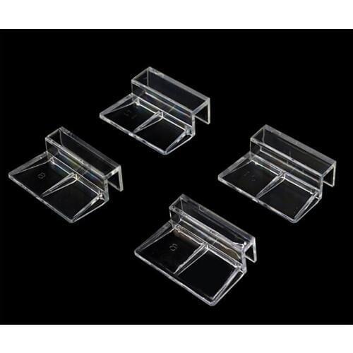 HONGYI 4 pieces acrylic aquarium bracket fish tank cover bracket cover support shelf fish tank supplies 6mm/8mm/10mm/12mm