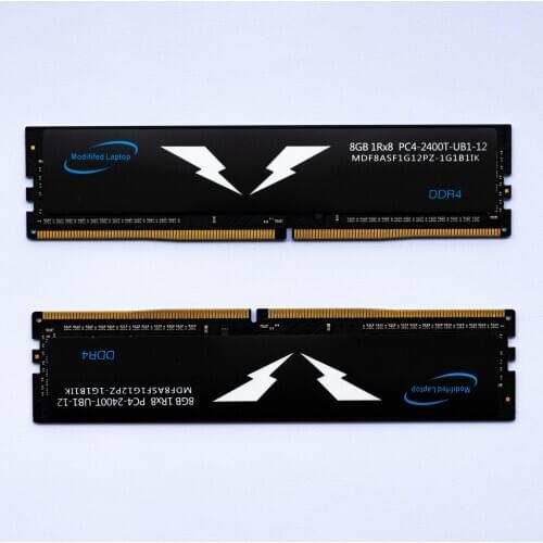 Modified Laptop CPU Computer Components