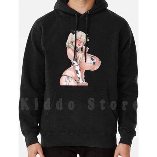 Uzaki Milk hoodies long sleeve Anime Hentai Lewd Big Boobs Uzaki Chan